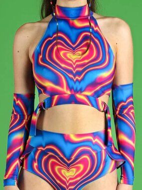 Rave Top & Sleeves - Devil Walking